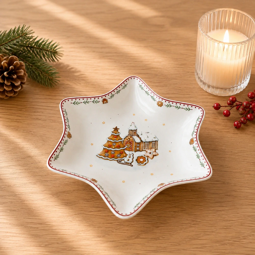 Winter Bakery Delight - stredná hviezdicová misa od Villeroy & Boch