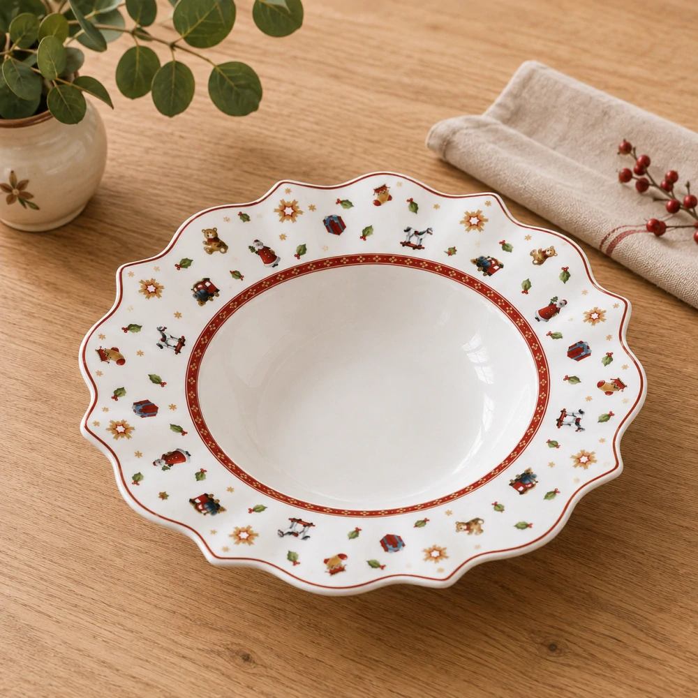Toy's Delight - biely hlboký tanier 26 cm od Villeroy & Boch