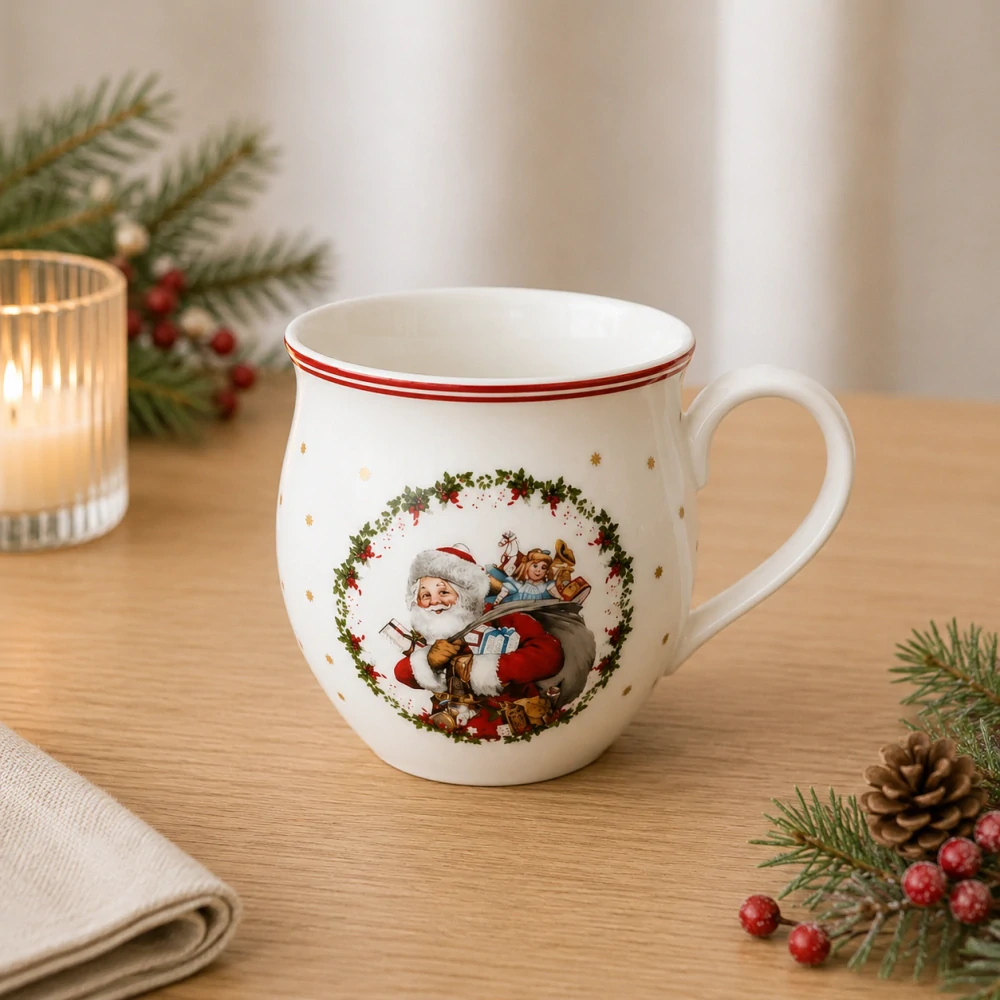 Toy's Delight - hrnček Santa s anjelom 390 ml od Villeroy & Boch