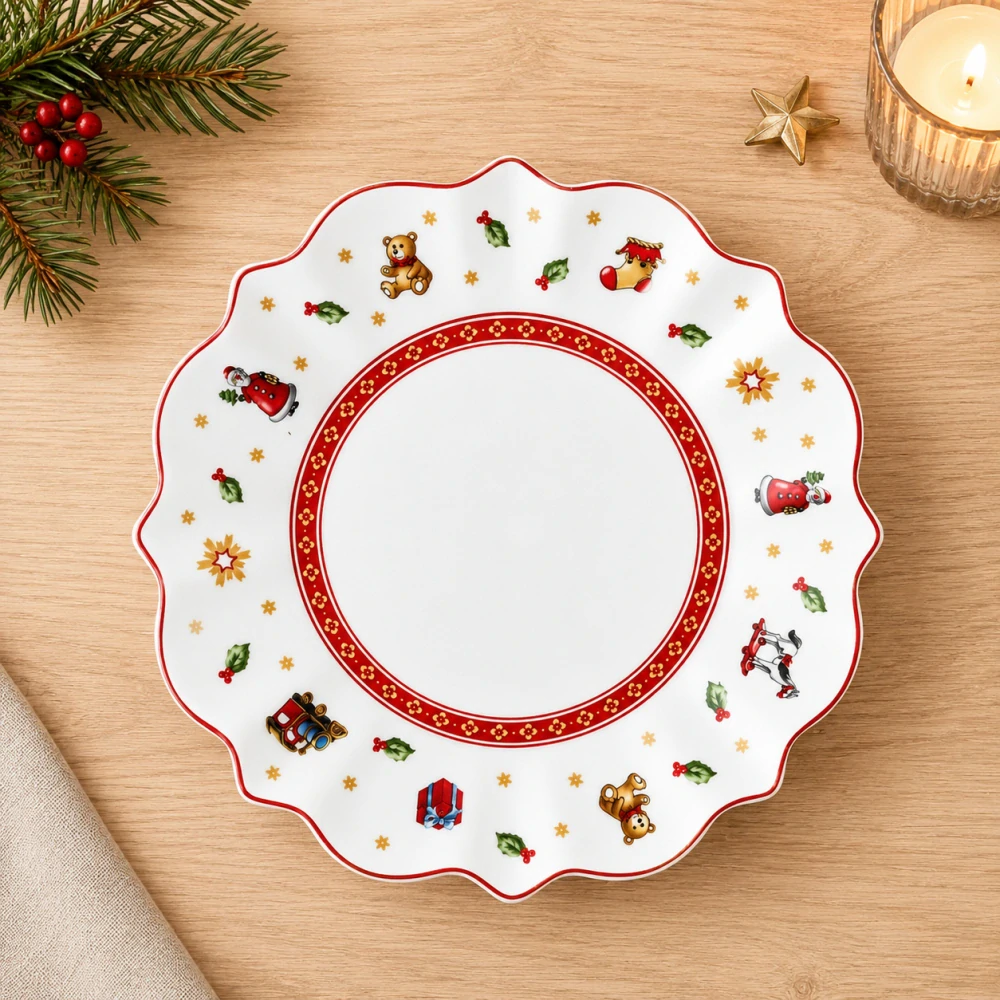 Toy's Delight - biely tanier na chlieb 17 cm od Villeroy & Boch