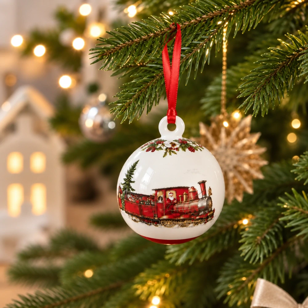 Annual Christmas Edition 2025 - guľa na zavesenie 6,5 cm od Villeroy & Boch