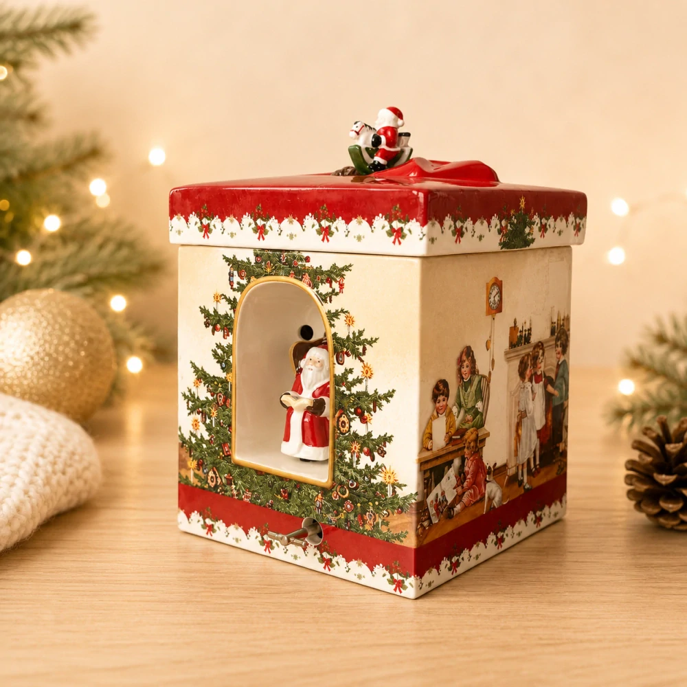 Hracia skrinka hranatý darček Christmas Toys od Villeroy&Boch
