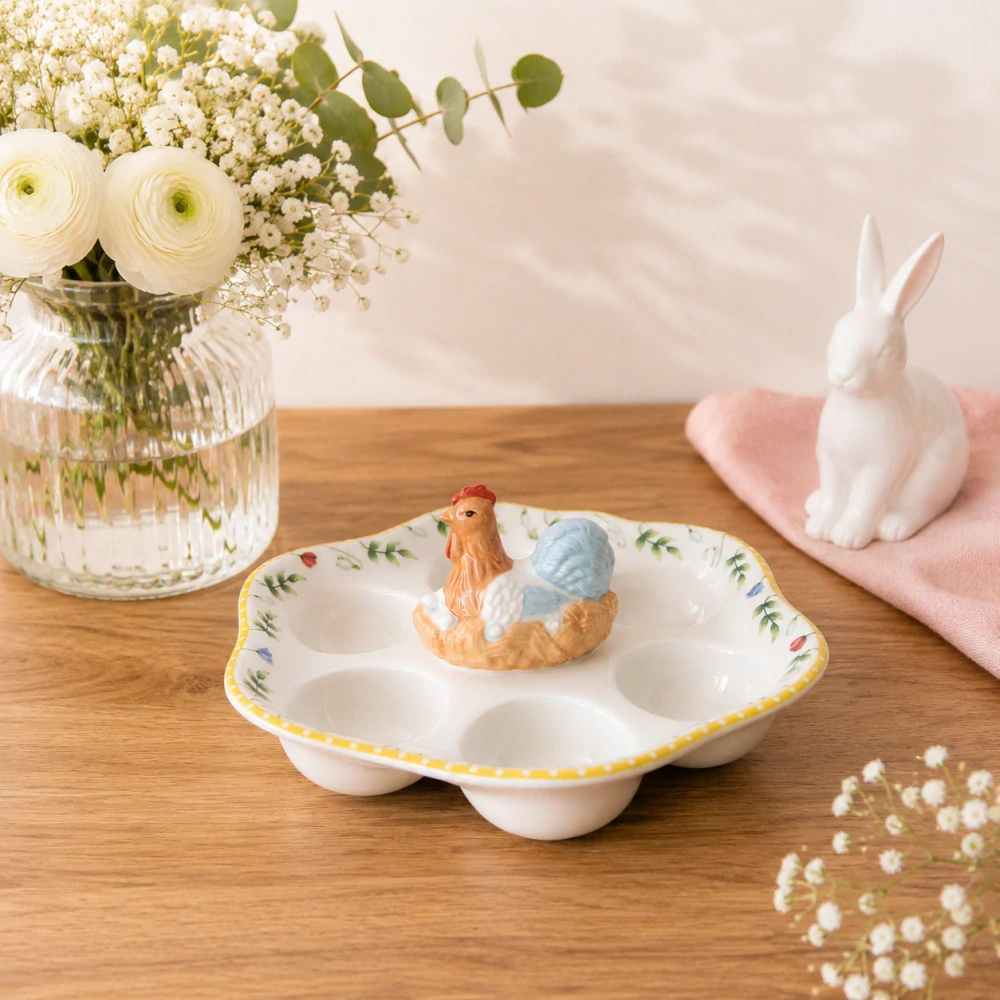 Podnos na vajíčka sliepka 20 cm Spring Awakening od Villeroy&Boch