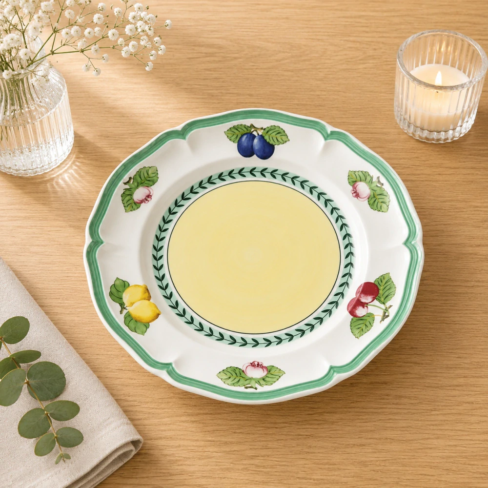 French Garden Fleurence - tanier plytký 26 cm od Villeroy & Boch