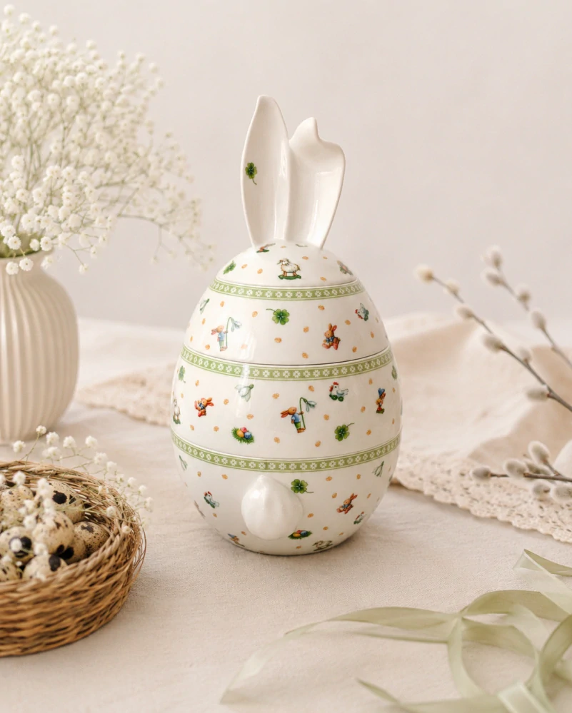 Okrúhla dóza zajac 30 cm Easter Delight od Villeroy&Boch