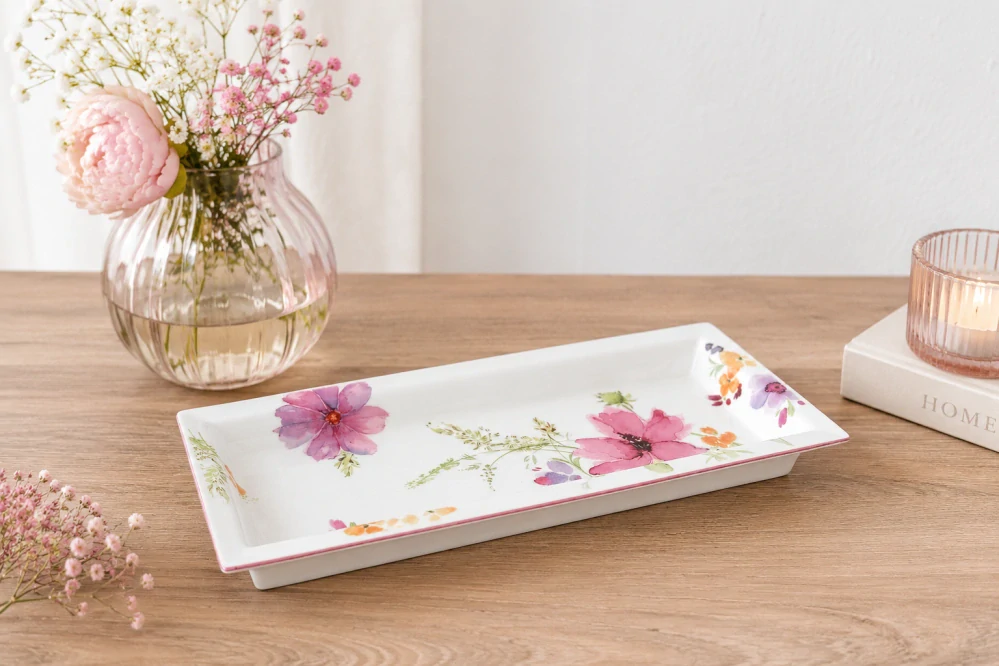 Obdĺžniková miska 23,6 x 9,7 cm Mariefleur Gifts od Villeroy Boch