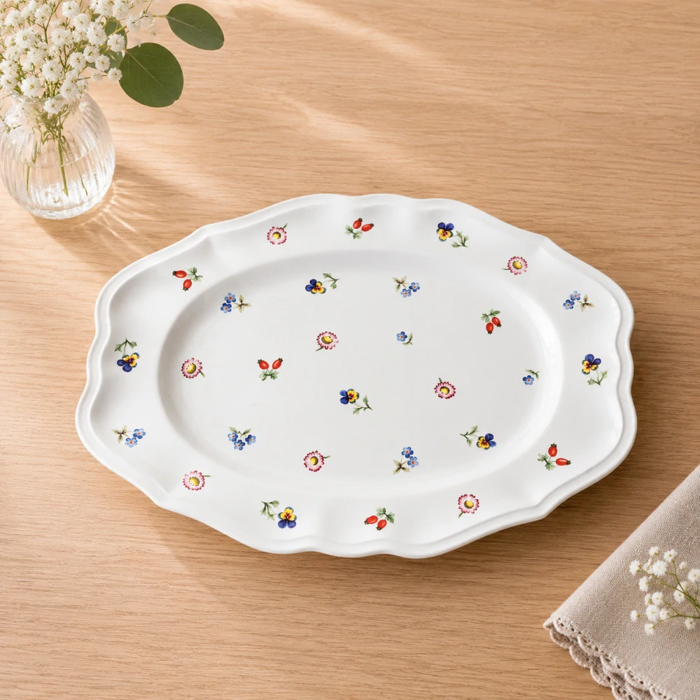 Petite Fleur - oválny tanier 37 cm Villeroy & Boch