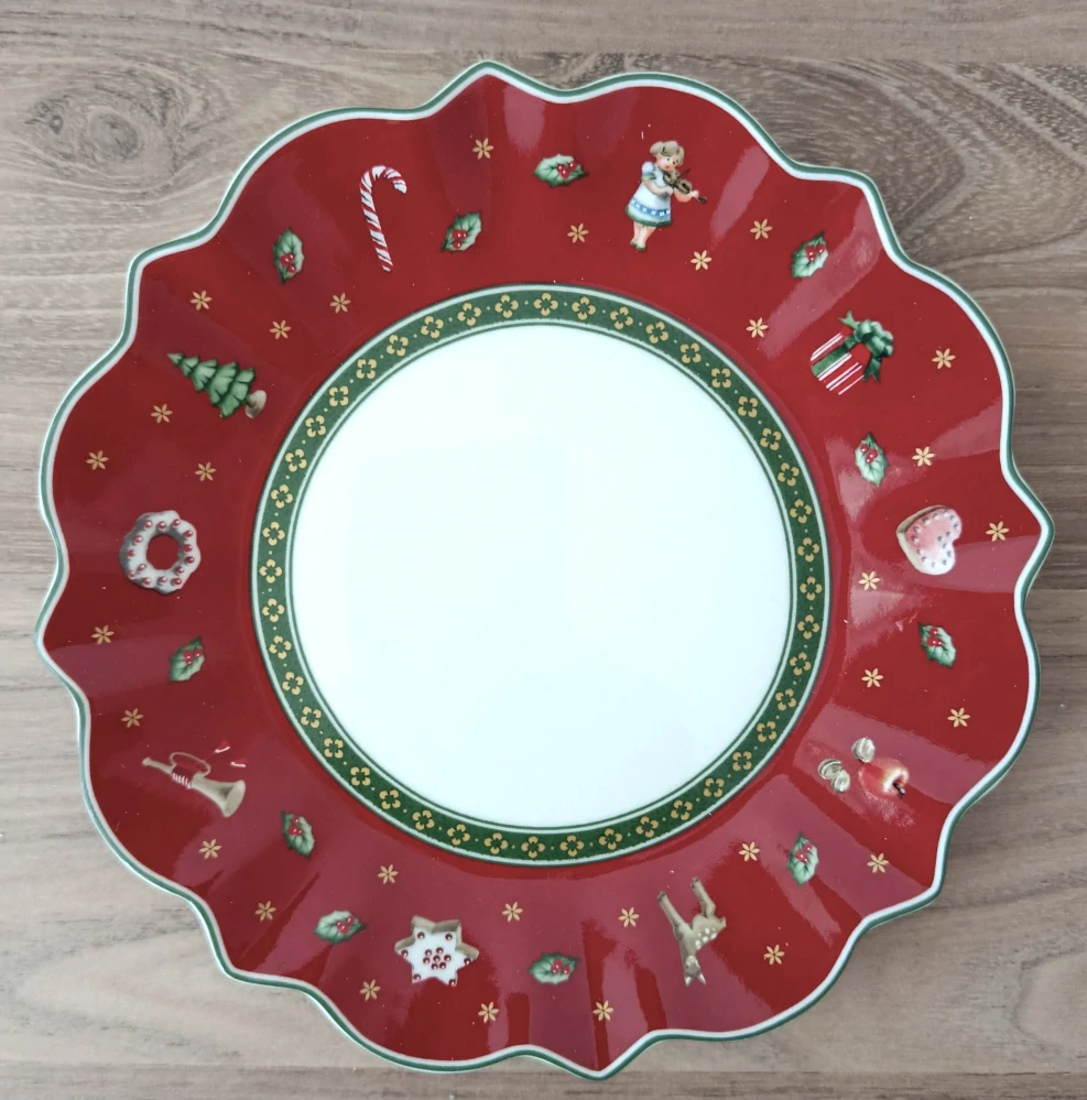 Červený tanier na chlieb 17 cm Toy's Delight od Villeroy&Boch