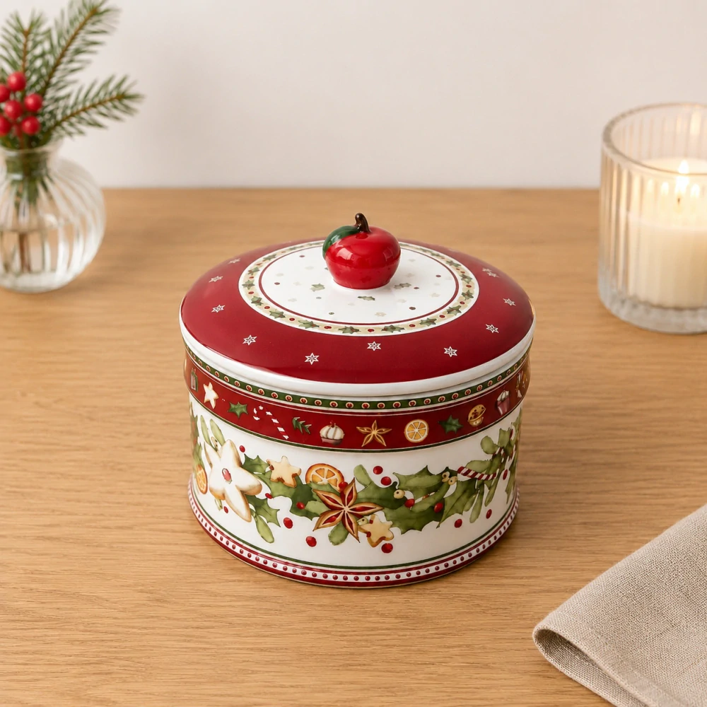 Winter Bakery Delight - stredná uzatvárateľná dóza 11 x 13 cm od Villeroy & Boch