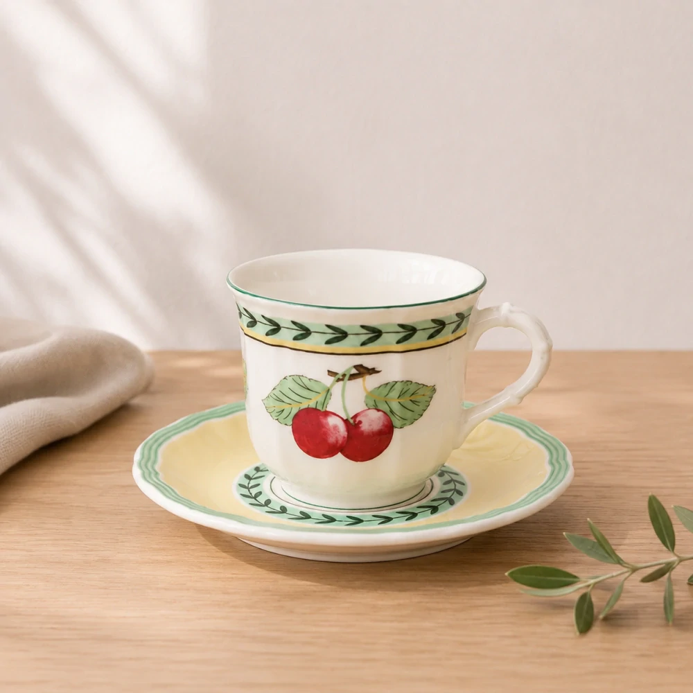 French Garden Fleurence - kávová šálka 0,20 l s podšálkou od Villeroy & Boch