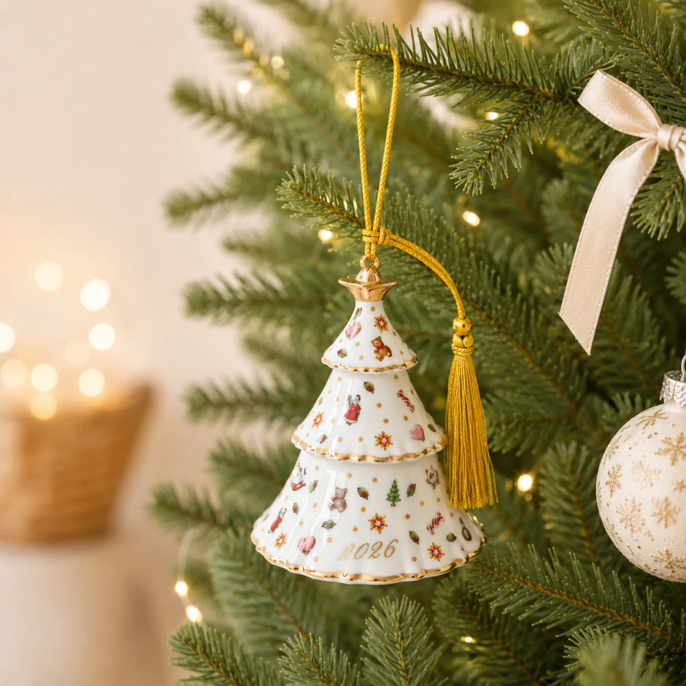 Christmas Classics - závesná ozdoba, stromček 2026 od Villeroy & Boch
