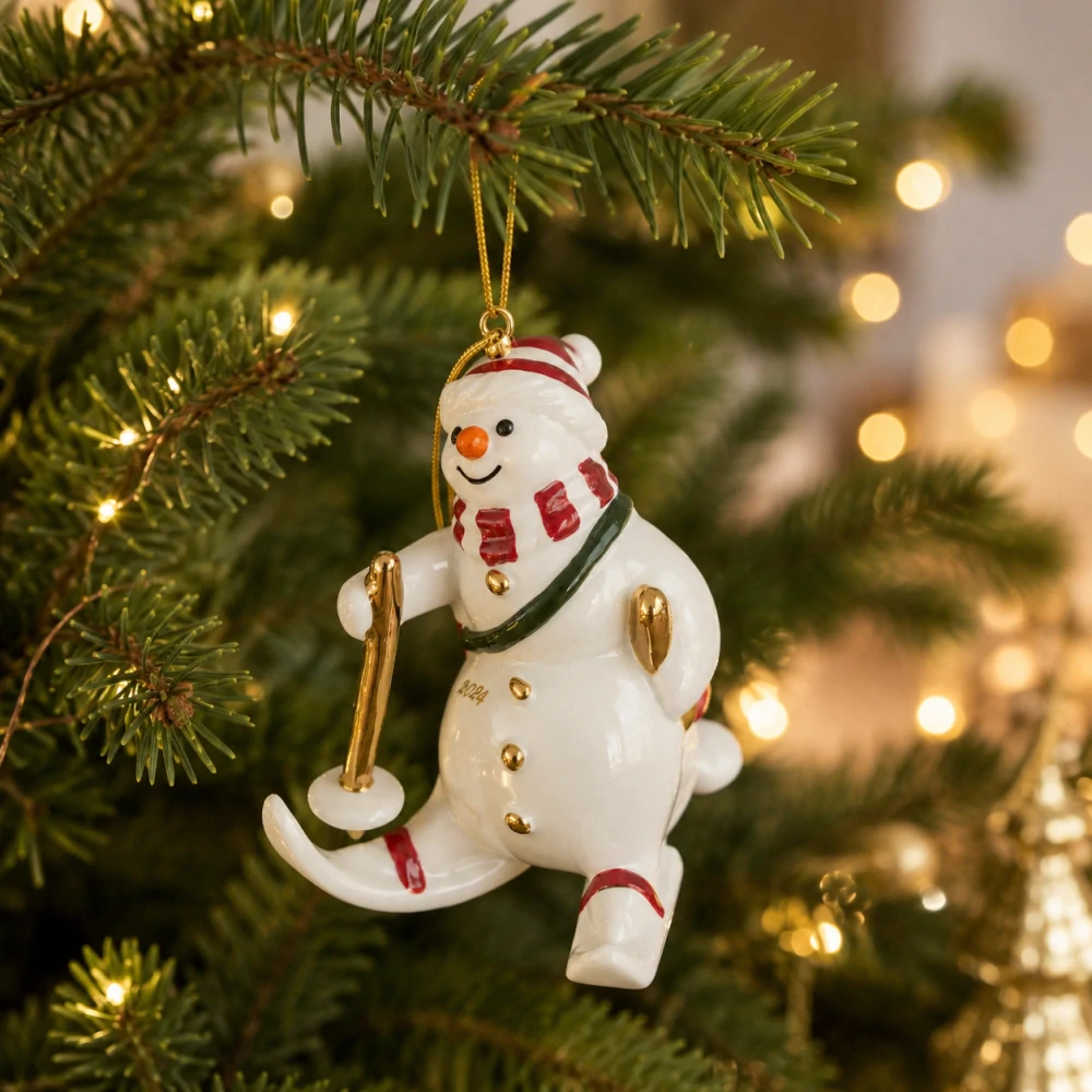 Christmas Classics - závesná ozdoba, snehuliak 2026 od Villeroy & Boch