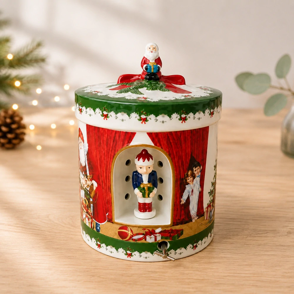 Christmas Toys - Hracia skrinka darček okrúhla Christmas Toys od Villeroy & Boch
