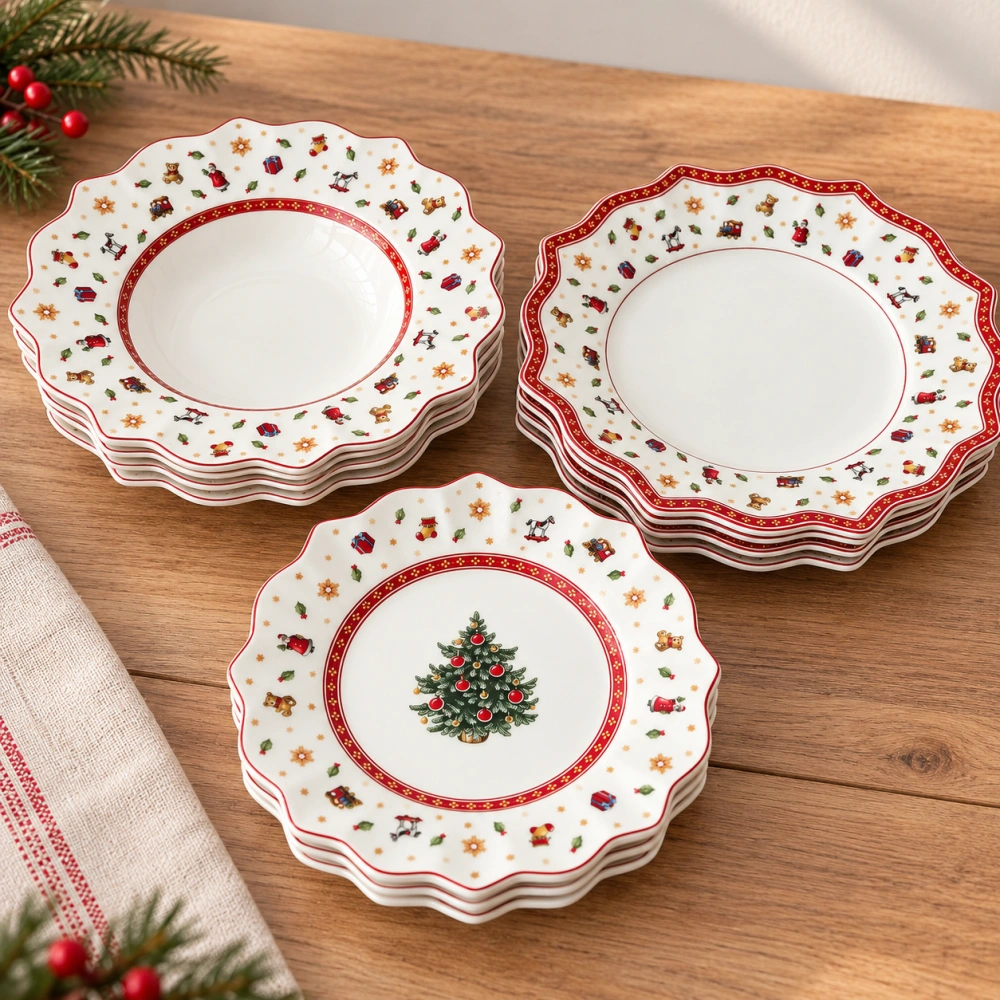 Toy's Delight - vianočná obedová súprava, 12 ks od Villeroy & Boch