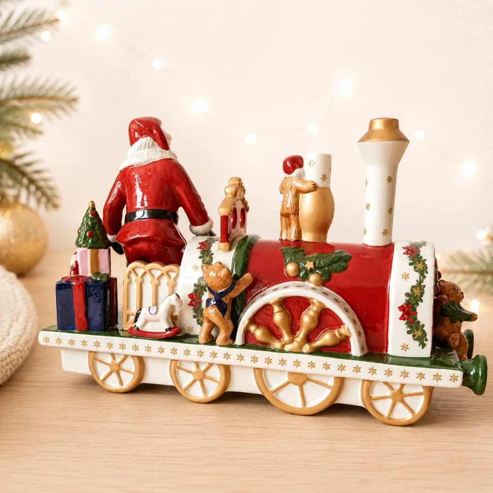 Christmas Toys Memory - dekorácia  lokomotíva od Villeroy & Boch