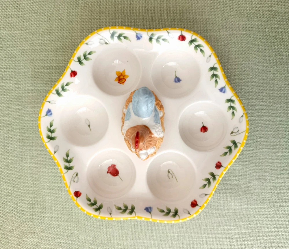 Podnos na vajíčka sliepka 20 cm Spring Awakening od Villeroy&Boch