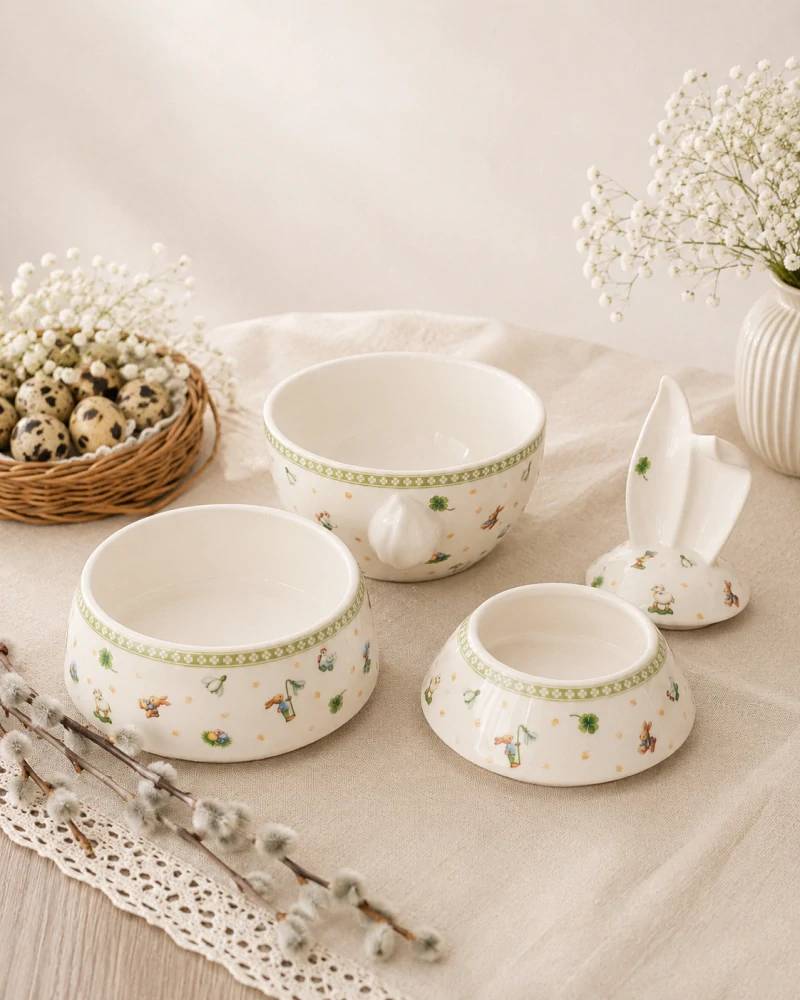 Okrúhla dóza zajac 30 cm Easter Delight od Villeroy&Boch