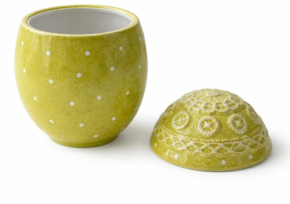Jarná dekoračná krabička na vajíčka zelená 15 cm od Villeroy&Boch