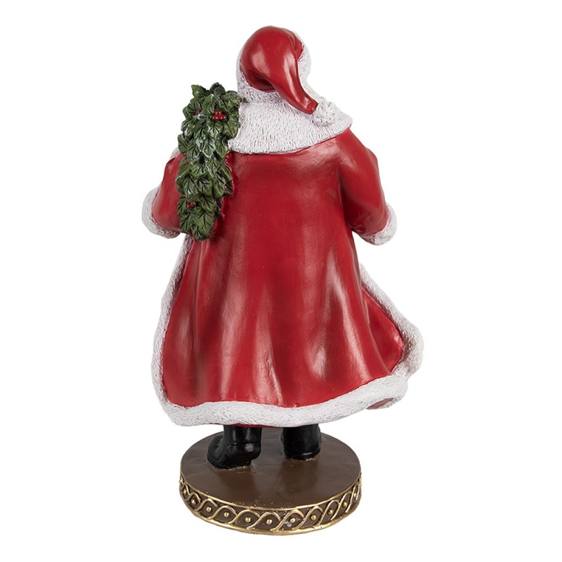 Vianočná dekorácia figúrka Santa Claus 23 cm  polyresin