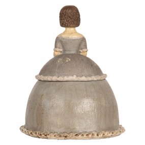 Šperkovnica pre ženy 19x16x22 cm béžová polyresin