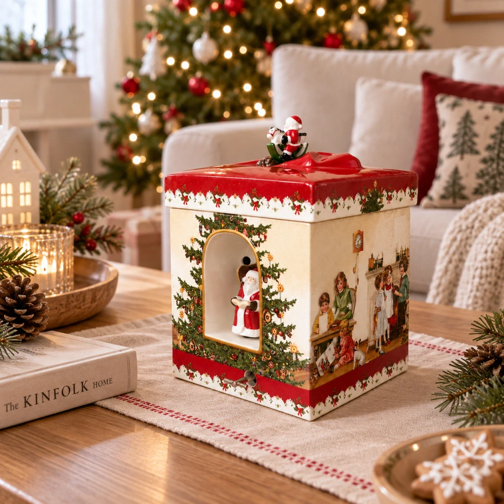 Christmas Toys - Hracia skrinka hranatý darček od Villeroy & Boch
