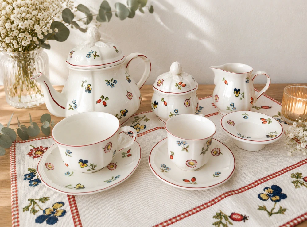 Petite Fleur - kávová šálka 0,20 l s podšálkou od Villeroy & Boch