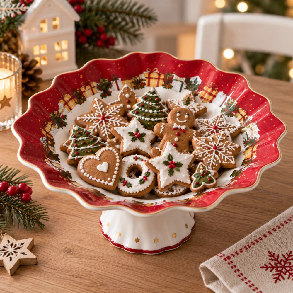 Toy's Fantasy - miska na nohe 25 cm, Santa so stromčekom od Villeroy & Boch