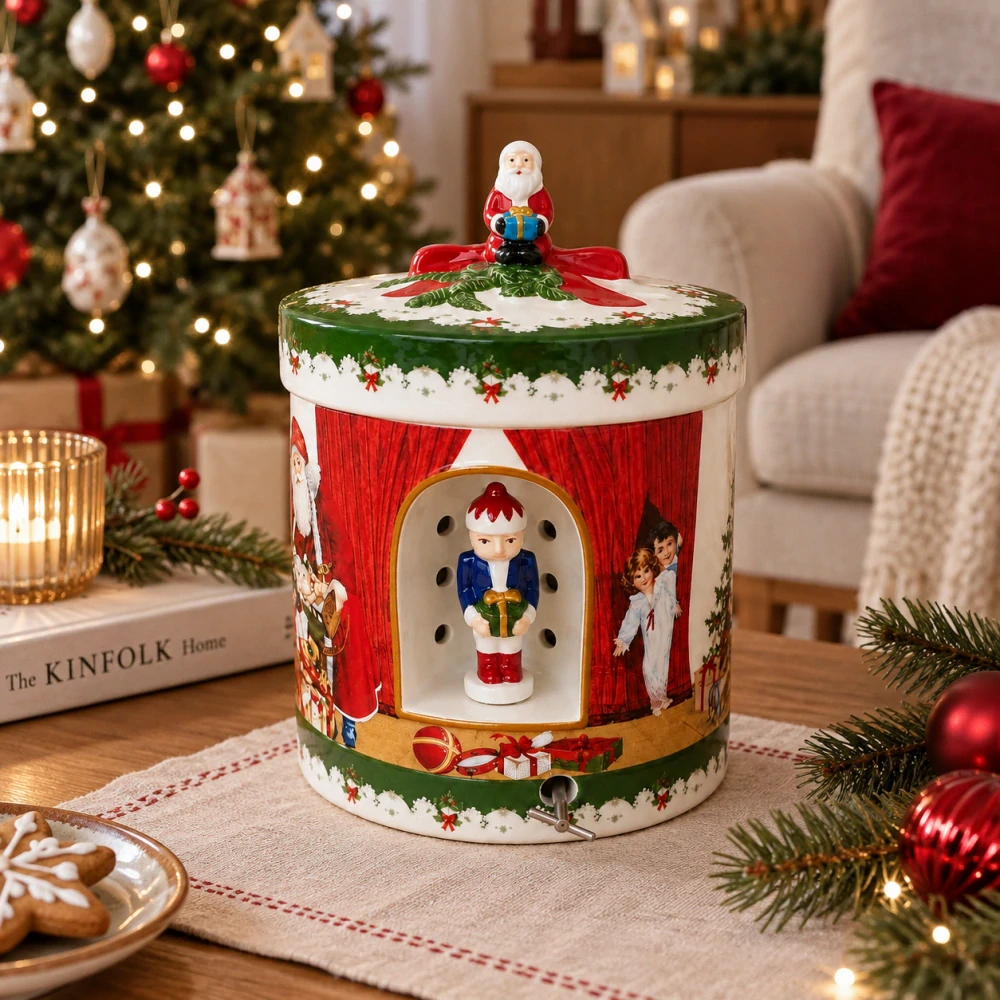 Christmas Toys - Hracia skrinka darček okrúhla Christmas Toys od Villeroy & Boch