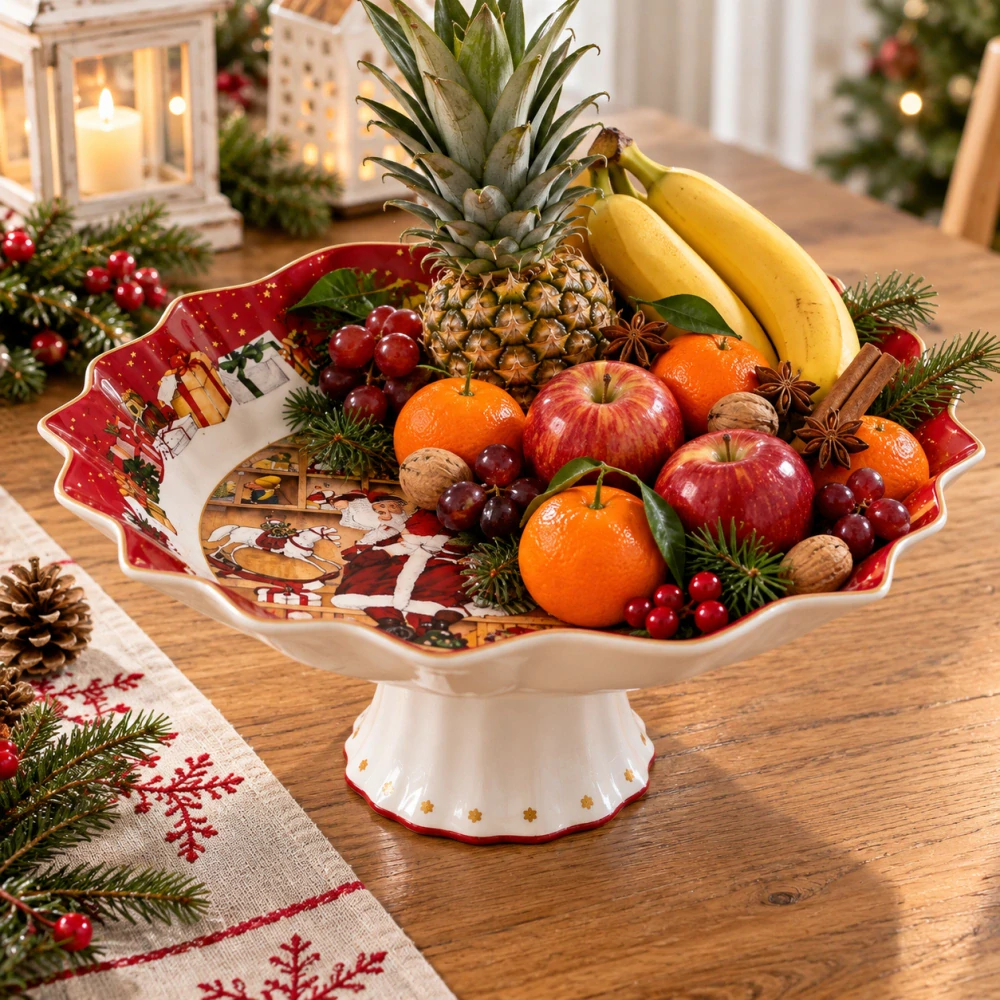 Toy's Fantasy - miska na nohe 25 cm, Santa so stromčekom od Villeroy & Boch 