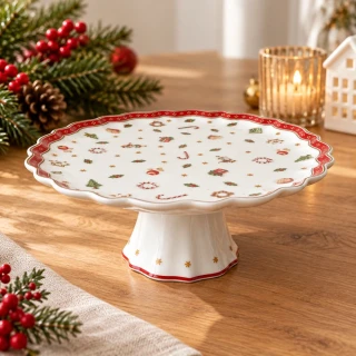 Toy's Delight - podnos na tortu na nohe 21 cm od Villeroy & Boch