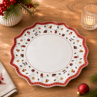 Biely plytký tanier 29 cm Toy's Delight od Villeroy&Boch