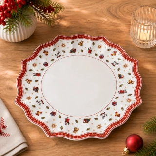 Toy's Delight - biely plytký tanier 29 cm od Villeroy & Boch