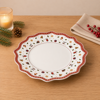 Toy's Delight - biely plytký tanier 29 cm od Villeroy & Boch