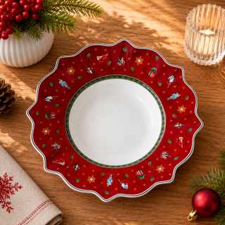 Červený hlboký tanier 26 cm Toy's Delight  od Villeroy&Boch