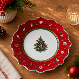Červený dezertný tanier 24 cm Toy's Delight od Villeroy&Boch
