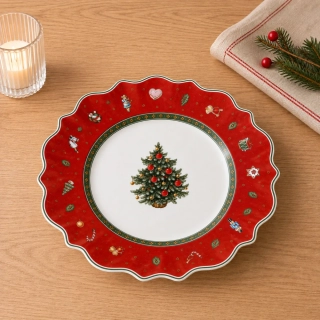 Toy's Delight - červený dezertný tanier 24 cm od Villeroy & Boch