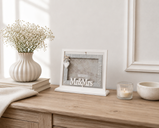 Fotorámik 18x13 cm Sivý MDF rám na obraz