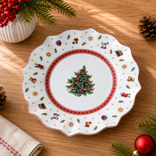 Biely dezertný tanier 24 cm Toy's Delight od Villeroy&Boch