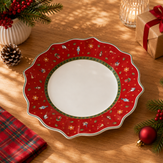 Červený plytký tanier 29 cm Toy's Delight od Villeroy&Boch
