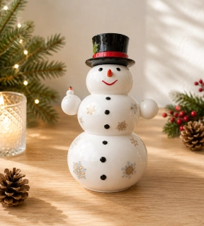 Christmas Toys Memory - Snehuliak dóza  31 cm  od Villeroy & Boch