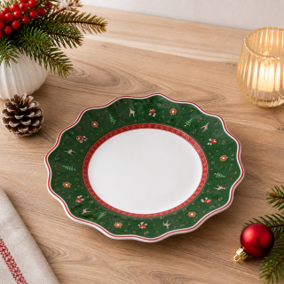 Zelený plytký tanier 29 cm Toy's Delight od Villeroy&Boch