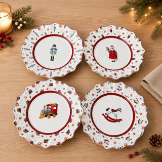 Toy's Delight - súprava dezertných tanierov výročná od Villeroy & Boch