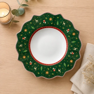 Toy's Delight - zelený hlboký tanier 26 cm od Villeroy & Boch
