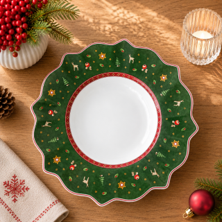 Zelený hlboký tanier 26 cm Toy's Delight  od Villeroy&Boch