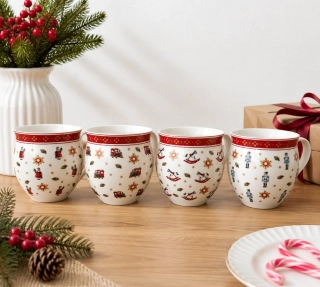 Sada hrnčekov Toys Delight k výročiu (4 kusy) od Villeroy&Boch