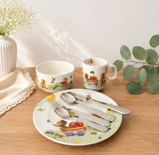 Detská jedálenská súprava 7 ks Hladný ako medveď od Villeroy & Boch