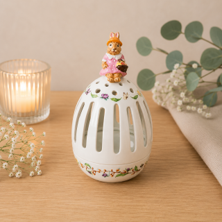 Bunny Tales - svietnik vajíčko zajačica 16 cm od Villeroy & Boch