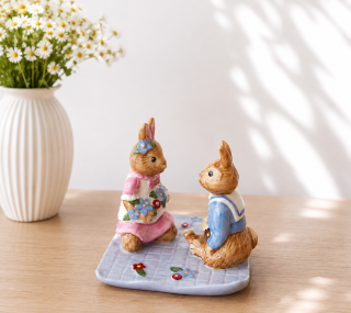 Dekorácia zajačikovia na pikniku 8 cm Bunny Tales od Villeroy&Boch