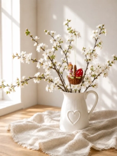 Bunny Tales - závesná ozdoba  košík Anna 6 cm  od Villeroy & Boch