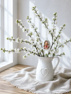 Bunny Tales - závesná ozdoba Anna vo vajíčku 7 cm od Villeroy & Boch